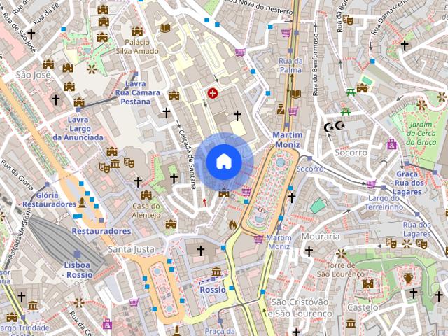 Single double rooms in Lisbon