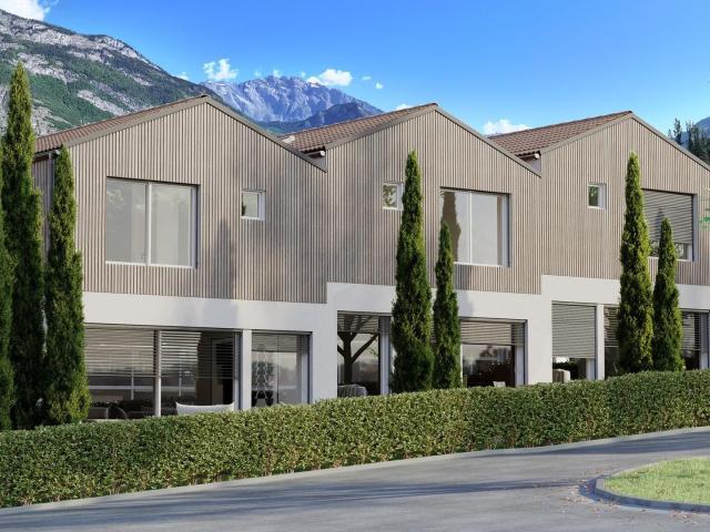 Single family house with 4.5 rooms on sale in Saxon 150 m² | dreamo. Ch
