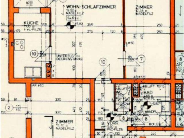 Single oder Pärchenwohnung mit Loggia im 2. OG
