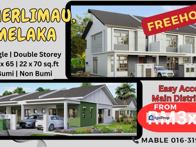 Single Storey nr Merlimau Muar Alai Melaka Town