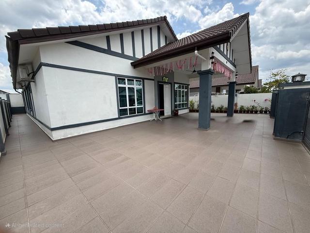Single storey bungalow for sales in Senawang Perdana