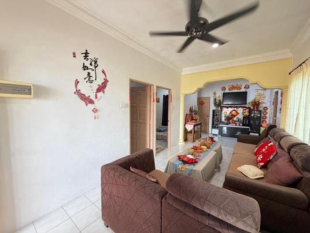 Single Storey Corner House at Sin San Tu Moyan Batu Kawa