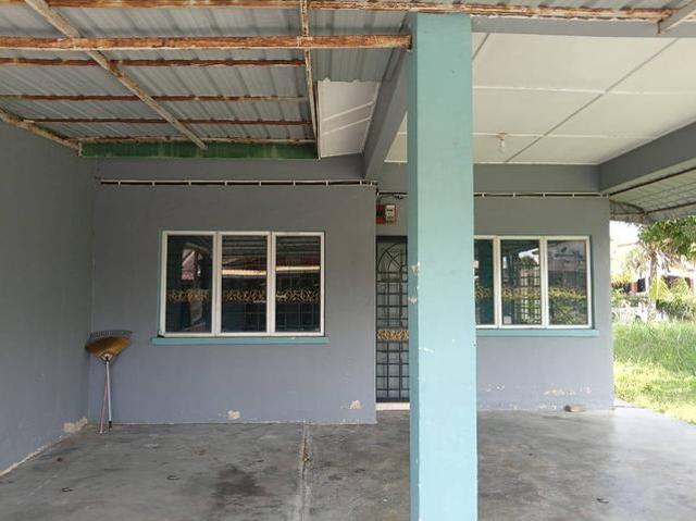 Single Storey Corner Lot House For Sale Taman Merbau Jaya Jasin Melaka