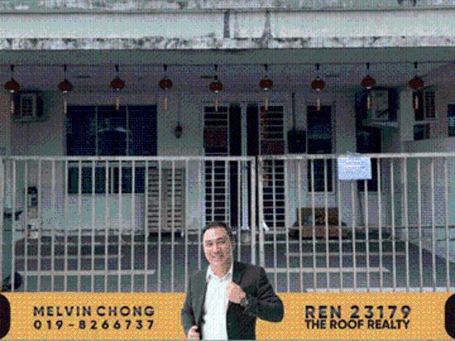 Single Storey Intermediate Terrace House At Taman High Park 11th Mile For Rent