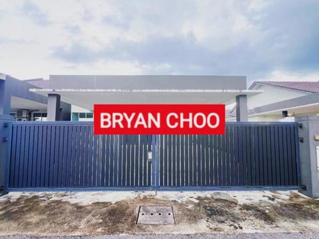 SINGLE STOREY SEMI DETACHED HOUSE FOR SALE at SIBURAN KUCHING SARAWAK