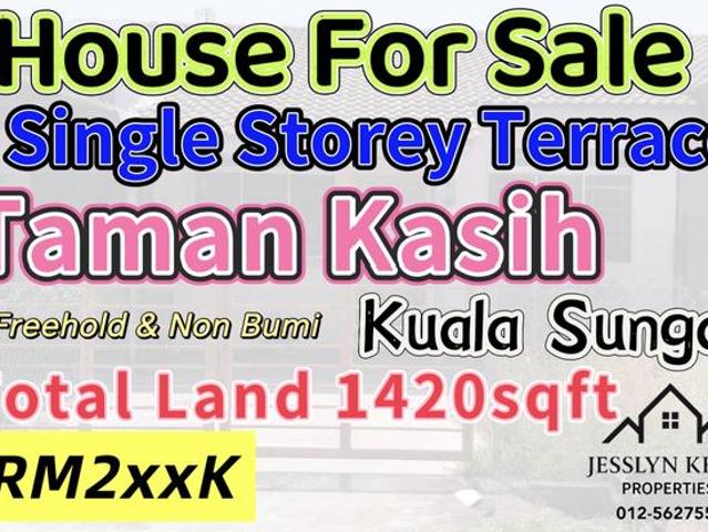 Single Storey Terrace at Taman Kasih Kuala Sungai