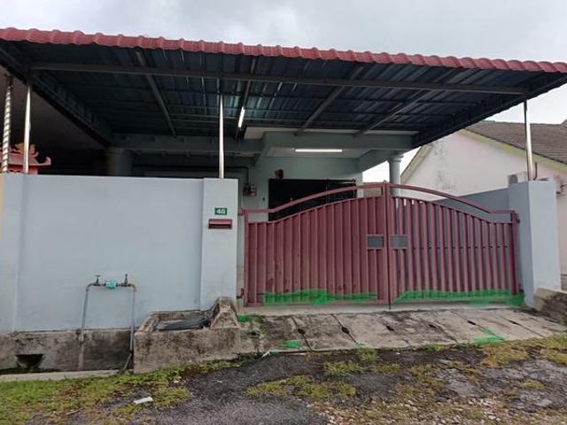 Single storey terrace house