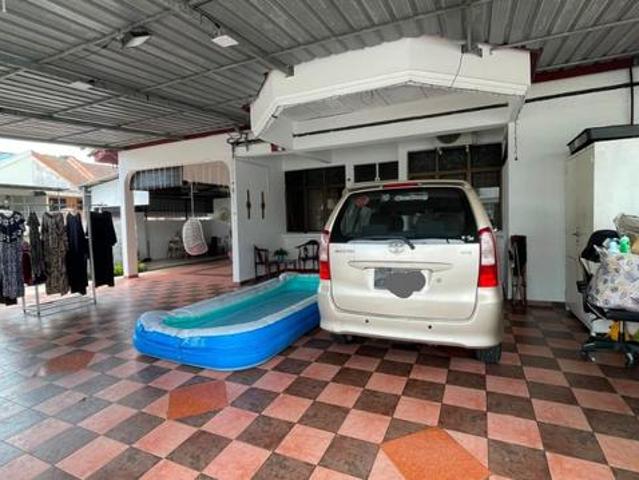 Single Storey Terrace House Corner Lot Jalan Rumbia Taman Daya