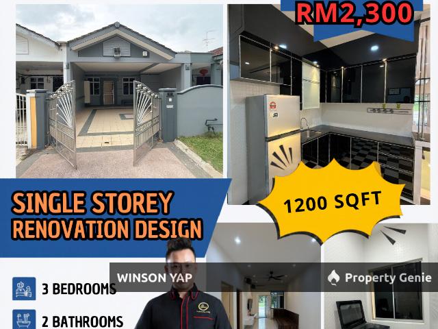 Single Storey Terrace House Taman JP Perdana JB Near Mount Austin