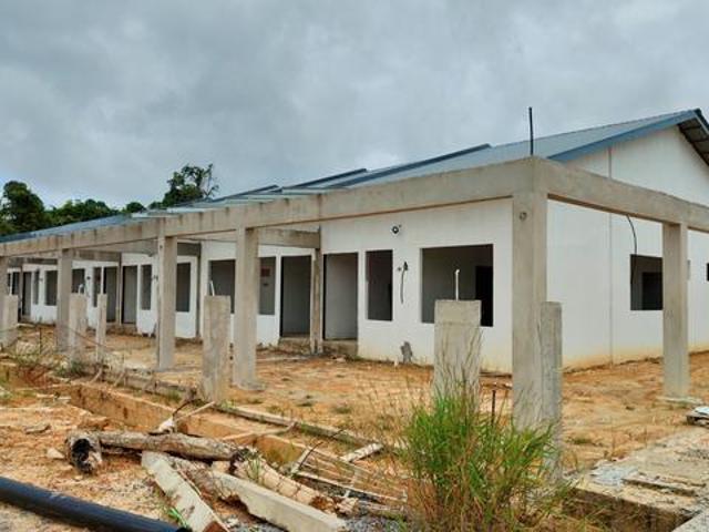 Single Storey Terrace Near Hospital Sarikei