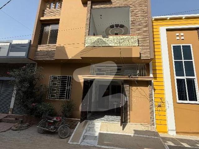 Single storey + 1 room g+1 elevation saadi garden block 5 saadi garden