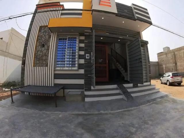 Single Story House For Sale In Saadi Town, New House, With Two Room Extra Karachi Scheme 33 ID 97008