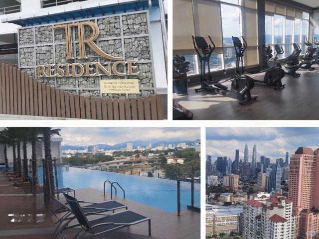 Single Room with bathroom for rent at Tun Razak Residence