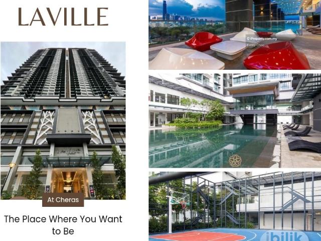 Single Room at Lavile, Kuala Lumpur Next to LRT AEON Mall Taman Maluri