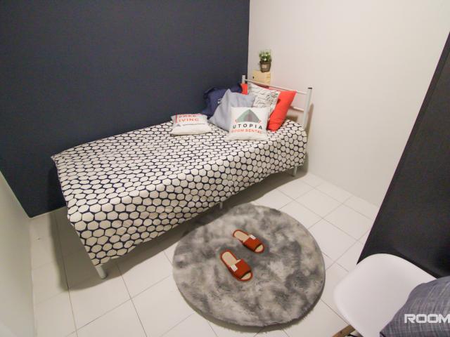 ‍♀️⚡Single Room For Rent Near Ampang Part LRT & MRT❗ At Luxury Condominium ️