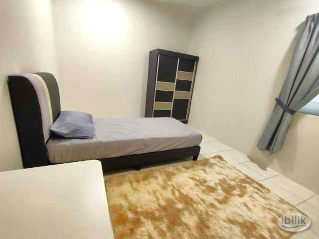 Single Room Full Furnish at Endah Puri Sri Petaling Free WiFi Free Eletricity for Common Area