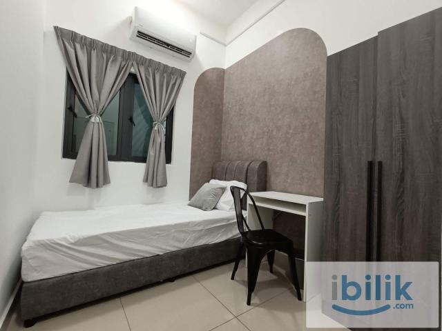 [Single Room]Parkhill Residence, LRT Bukit Jalil, APU College [Fully + AC]