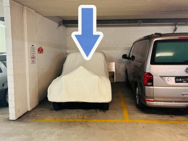 SICHER PARKIEREN AUTOEINSTELLHALLENPLATZ NR. 26 IN PRATTELN ZU VERKAUFEN