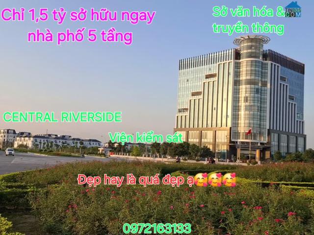 Siêu Hót Bán Nhà Phố 5 Tấng Liền Kề Khu Trung Tâm Hành Chính Thành Phố