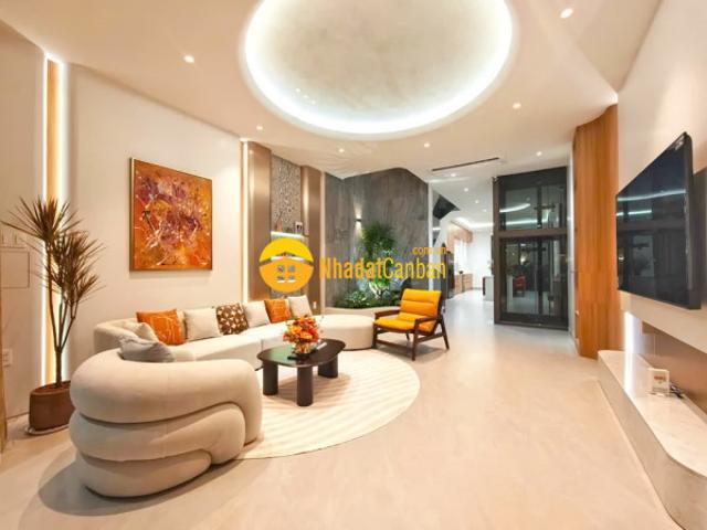 Siêu phẩm nhà phố hiện đại 3 lầu st có thang máy mặt tiền dương cát lợi, nb