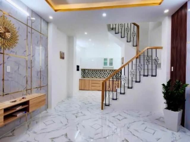 Siêu Phẩm Quận 6 Ngang Lớn Nở Hậu Hơn 4M Nhà Mới Đẹp Xinh Lung Linh 4 Tầng 34M2 4 Phòng