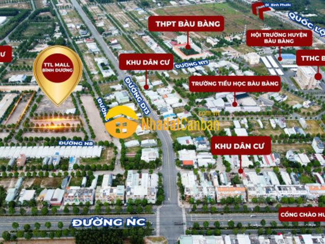 Siêu phẩm đất nền thương mại ttl mall bình dương chính thức mở bán