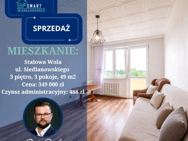 Siedlanowskiego 49 m², Stalowa Wola