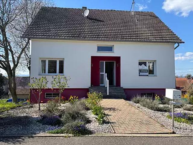 Siegen 67160 Achat / Vente maison 7 pièces t7 au dernier étage cave