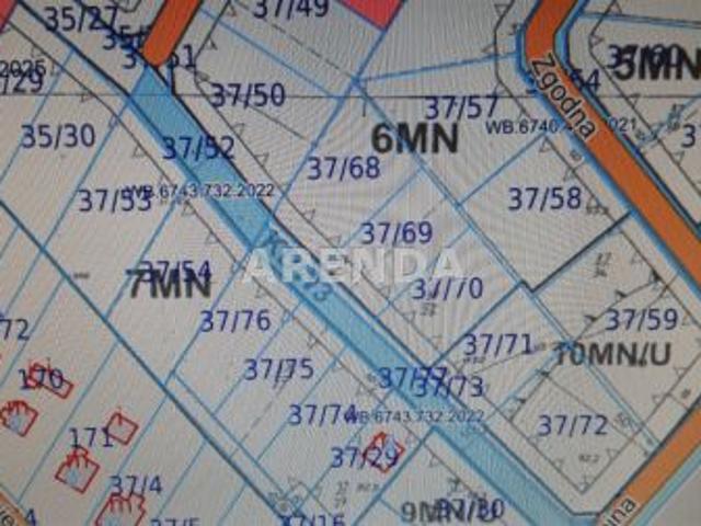 Sienno, 990 m² Działka