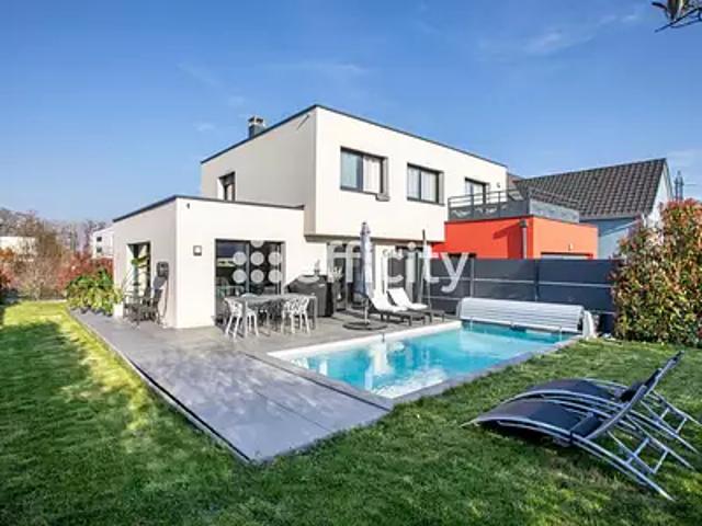 Sierentz 68510 Achat / Vente maison 6 pièces t6 piscine jardin