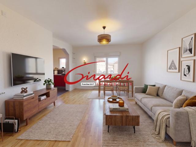 SIERENTZ, APPARTEMENT F2 DE 54.71M2 AVEC 2 PARKINGS