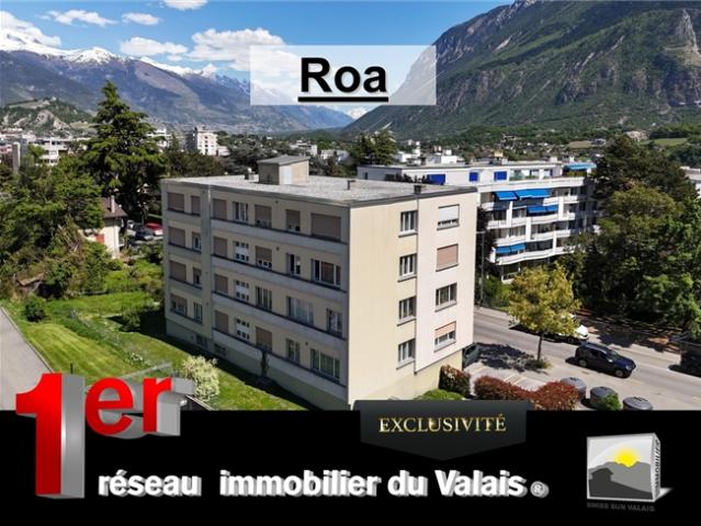 SIERRE/LES LIDDES, ich bin ROA 3,5 Zi. Wohnung 72 m² zu vermieten