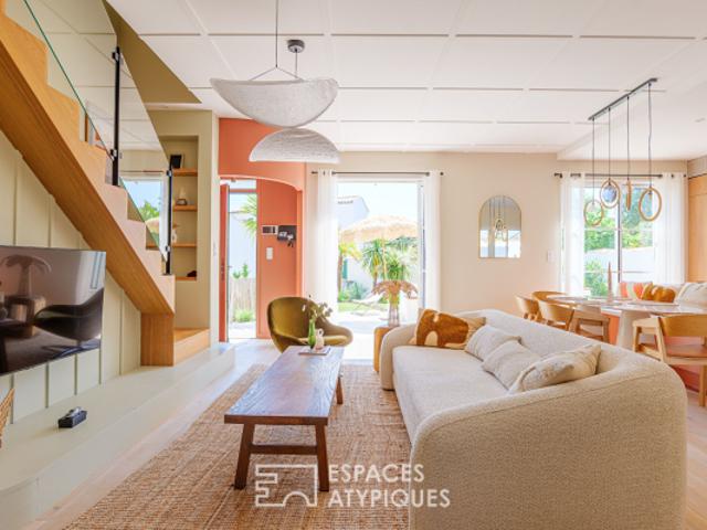 Signature contemporaine proche des plages
