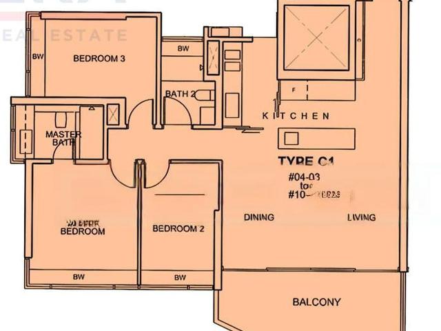 Silversea D15, Condominium