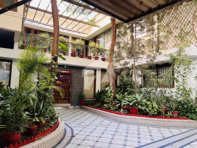 Silent Commercial Ground Floor With Basement Portion Available For Rent At KDA Scheme 1 Separate Entrance Near Karsaz And Shahra E Faisal More Details On Call