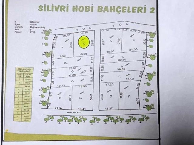 Silivri değirmenköy 455 m