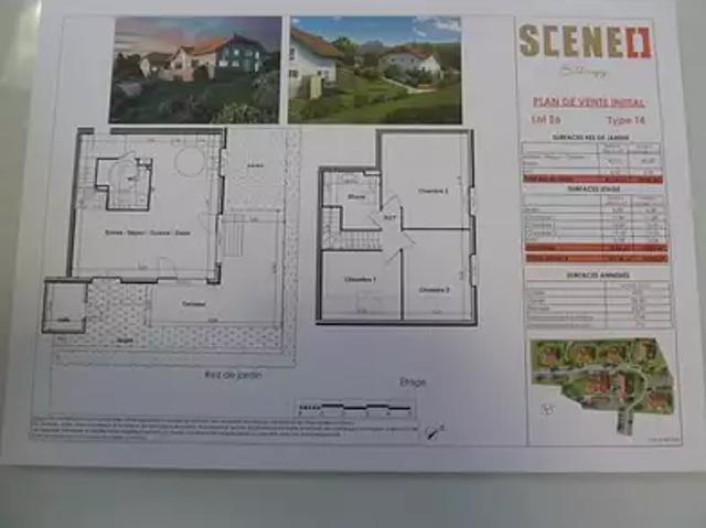 Sillingy 74330 Achat / Vente appartement 4 pièces t4 parking