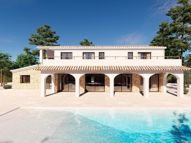 Situado en la prestigiosa zona de Benissa, en la Marina Alta. 425m² Benissa