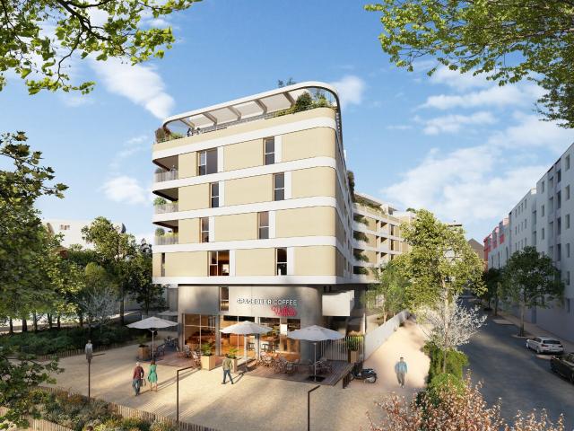 Située au coeur du centre ville entre commerces et transports découvrez cette résidence proposant des appartements allant du T1 au T4 2 pièces, 42 m²