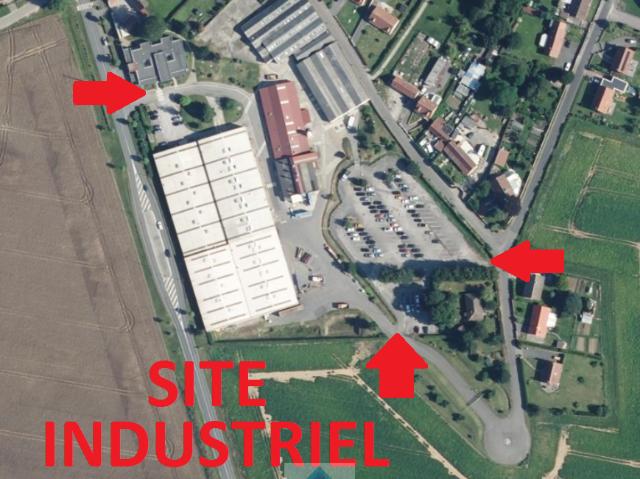 SITE INDUSTRIEL de 9.000m2 SUR 43.000m2 de parcelles