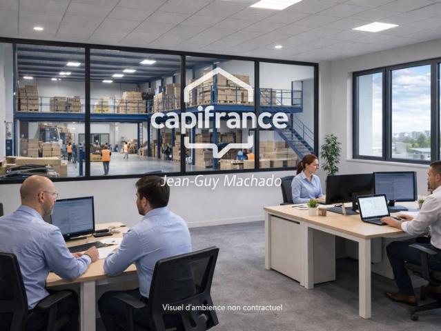 Site PME clé en main avec atelier et bureaux – 720 m² – Toulouse Sud