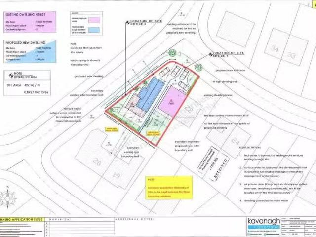 Site @ 21a Great Southern, Newbridge, Co. Kildare is for sale