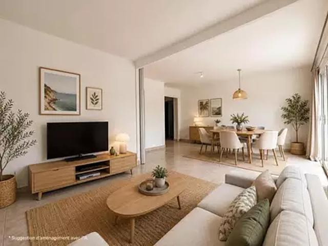Six Fours les Plages 83140 Achat / Vente appartement 3 pièces t3 terrasse balcon