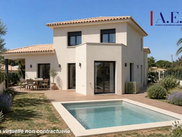 Six Fours Les Plages Villa individuelle neuve avec jardin