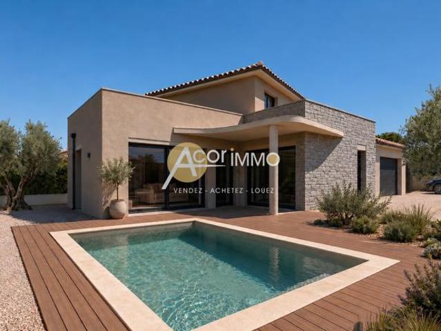 Six Fours les Plages Villa neuve T5 avec garage et piscine