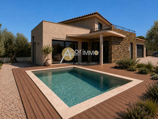Six Fours les Plages Villa neuve T5 avec garage et piscine