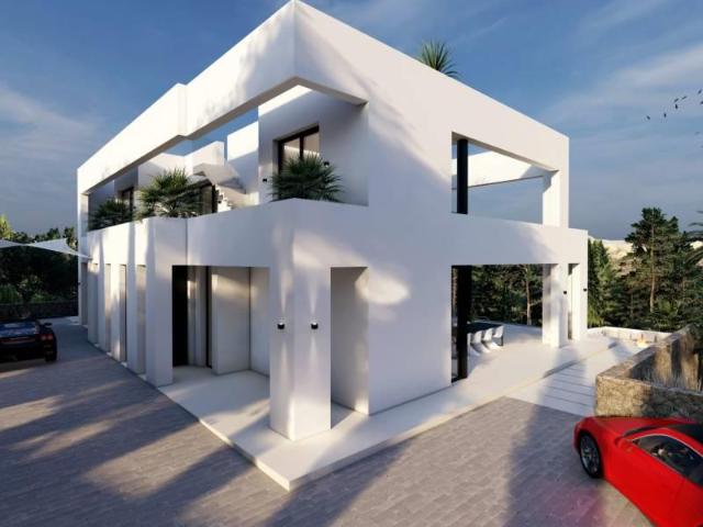 Villa Con una encantadora piscina privada, jardín, solárium. 286m² Benissa