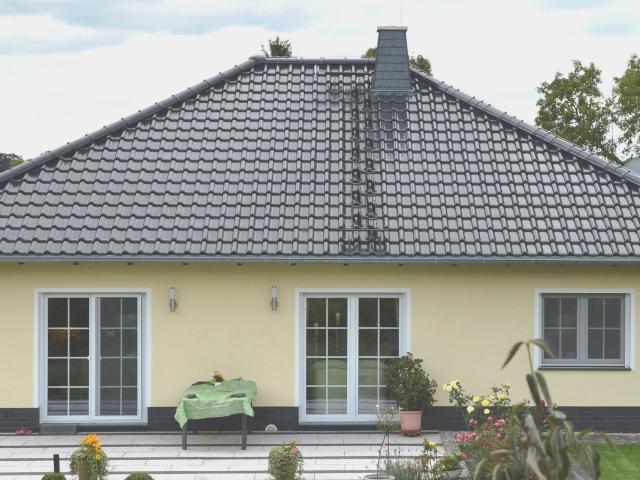 So will ich wohnen, ruhig, grün. auf einer Ebene