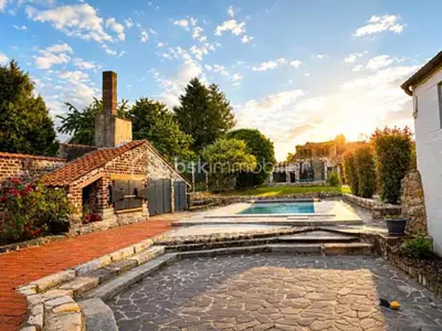 Somain 59490 Achat / Vente maison 7 pièces t7 piscine cave