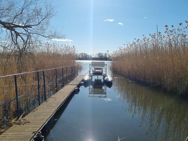 Sommerhaus am Ruppiner See mit Bootsanleger